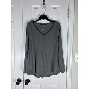 Torrid Womens Classic Fit Grey Blouse Size 1